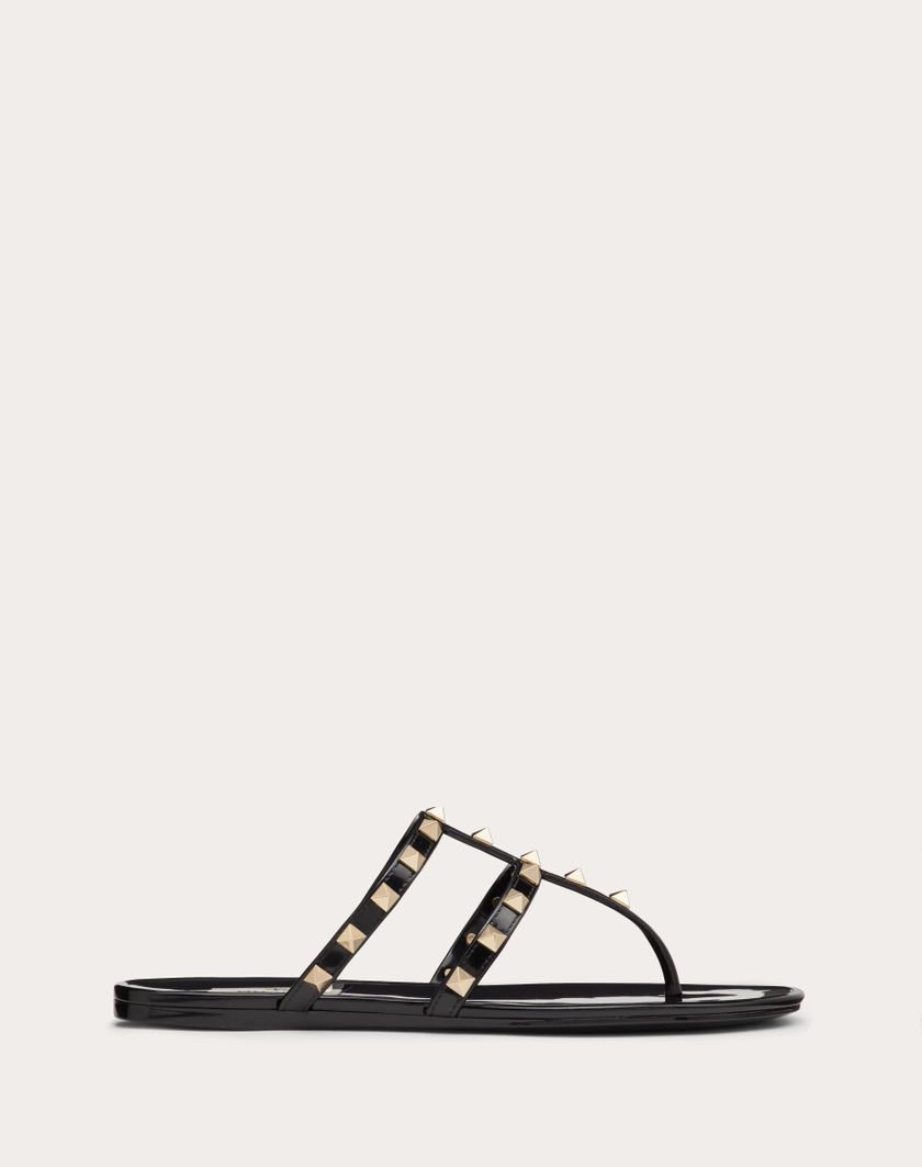 ROCKSTUD FLAT RUBBER SANDAL - Image 6